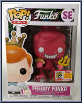 Freddy Funko (Red Cuphead Devil) from Funko - Pop! Vinyl Figures manufactured by Funko [Front]