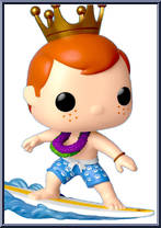 Surfer Freddy from Funko - Pop! Vinyl Figures manufactured by Funko [Loose]