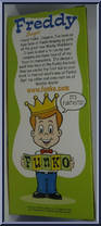 Freddy Funko (Orange) from Funko - Wacky Wobblers manufactured by Funko [Back]