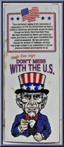 Uncle Sam from Funko - Wobble Works manufactured by Funko [Back]