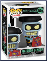 Matador Bender from Futurama - Pop! Vinyl Figures manufactured by Funko [Front]