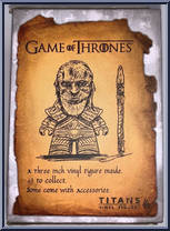 Brienne of Tarth from Game of Thrones - Blind Boxed - Winter is Here manufactured by Titan Merchandise [Back]