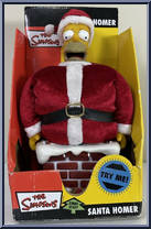 Santa Homer (Talking) Action Figure