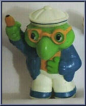 Braker Turtle from Get Along Gang - Miniatures manufactured by Tomy [Loose]