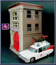 Fire Station Headquarters from Ghostbusters - The Real - Accessories manufactured by Kenner [Loose]