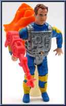 Ray Stantz (Vermoan Ghost) from Ghostbusters - The Real - Screaming Heroes manufactured by Kenner [Loose]