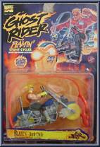 Blaze from Ghost Rider - Flamin' Stunt Cycles manufactured by Toy Biz [Front]