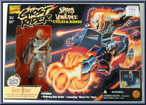 Ghost Rider's Ghost Fire Cycle from Ghost Rider - Spirits of Vengeance Cycles & Riders manufactured by Toy Biz [Front]