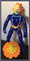 Ghost Rider (Exploding) from Ghost Rider - Series 2 manufactured by Toy Biz [Loose]