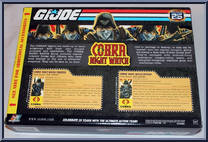 Cobra Night Watch from G.I. Joe - 25th Anniversary - Box Sets manufactured by Hasbro [Back]