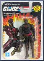 Sand Viper from G.I. Joe - 25th Anniversary - Dollar General manufactured by Hasbro [Front]