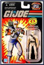 Storm Shadow from G.I. Joe - 25th Anniversary - Wave  4 manufactured by Hasbro [Front]