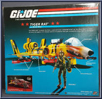 Tiger Rat (with Wild Bill) from G.I. Joe - 25th Anniversary - Vehicle Sets manufactured by Hasbro [Back]