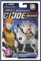 Scarlett (Renegades) from G.I. Joe - 30th Anniversary - Wave 3 manufactured by Hasbro [Front]