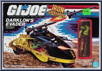Darklon's Evader (with Darklon) from G.I. Joe - Classic Collection - Series  8 - Accessories manufactured by Hasbro [Front]