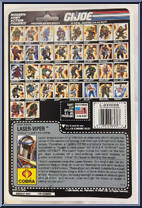 Laser-Viper from G.I. Joe - Classic Collection - Series  9 manufactured by Hasbro [Back]