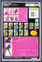 Nunchuk from G.I. Joe - Classic Collection - Series 11 - Ninja Force manufactured by Hasbro [Back]