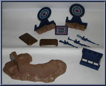 Rifle Range  from G.I. Joe - Classic Collection - Series  4 - Accessories manufactured by Hasbro [Loose]
