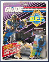 Shockwave from G.I. Joe - Classic Collection - Series 11 - D.E.F. (Drug Elimination Force) manufactured by Hasbro [Front]