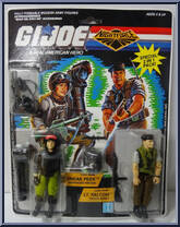Sneak Peek / Lt. Falcon from G.I. Joe - Classic Collection - Night Force manufactured by Hasbro [Front]