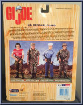 U.S. National Guard from G.I. Joe - Classic Collection 12" Scale - Armed Services manufactured by Hasbro [Back]