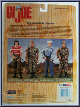 U.S. National Guard from G.I. Joe - Classic Collection 12" Scale - Armed Services manufactured by Hasbro [Back]