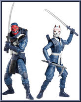 Blue Ninjas from G.I. Joe - Classified - Basic Series manufactured by Hasbro [Loose]