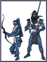 Blue Ninjas from G.I. Joe - Classified - Basic Series manufactured by Hasbro [Loose]
