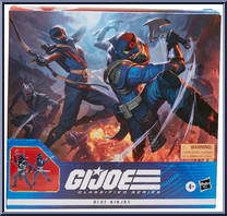 Blue Ninjas from G.I. Joe - Classified - Basic Series manufactured by Hasbro [Front]