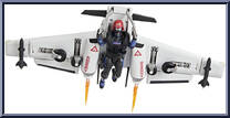 Cobra Pilot & Cobra C.L.A.W. (Covert Light Aerial Weapon) from G.I. Joe - Classified - Basic Series manufactured by Hasbro [Loose]