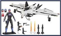 Cobra Pilot & Cobra C.L.A.W. (Covert Light Aerial Weapon) from G.I. Joe - Classified - Basic Series manufactured by Hasbro [Loose]
