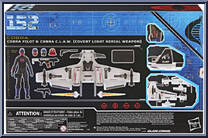 Cobra Pilot & Cobra C.L.A.W. (Covert Light Aerial Weapon) from G.I. Joe - Classified - Basic Series manufactured by Hasbro [Back]