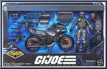 Jason "Shockwave" Faria & Night Pursuit from G.I. Joe - Classified - Night Force manufactured by Hasbro [Front]