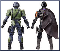 Steel Corps Commander vs. Twilight Guard from G.I. Joe - Classified - Basic Series manufactured by Hasbro [Loose]