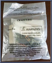 Crazy Legs from G.I. Joe - Collector's Club - 2014 Convention manufactured by Hasbro [Front]