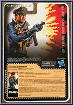 General Flagg from G.I. Joe - Collector's Club - 2017 Series manufactured by Hasbro [Back]