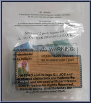 Glider Troops from G.I. Joe - Collector's Club - 2016 Convention manufactured by Hasbro [Front]