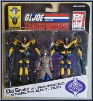 Old Snake with Advanced Stealth B.A.T. Duo Action Figure