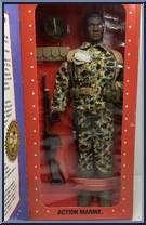 Action Marine (Black) from G.I. Joe - Commemorative Collection - Limited Edition WW II manufactured by Hasbro [Front]