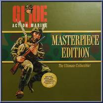 Action Marine (White / Blonde Hair) from G.I. Joe - Commemorative Collection - Masterpiece Edition manufactured by Hasbro [Front]