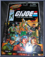 Flint / General Abernathy / Tunnel Rat from G.I. Joe - Direct to Consumer - Comic Book 3-Packs manufactured by Hasbro [Front]