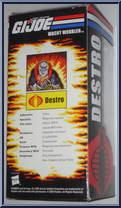 Destro (Pimp Daddy) from G.I. Joe - Wacky Wobblers manufactured by Funko [Back]