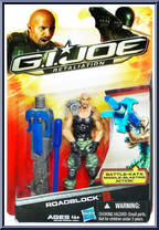 Roadblock (Battle-Kata) from G.I. Joe - Retaliation - Basic Series manufactured by Hasbro [Front]