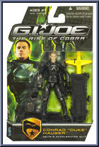 Conrad "Duke" Hauser (Delta-6 Accelerator Suit) from G.I. Joe - Rise of Cobra - Collection 1 - Wave 3 manufactured by Hasbro [Front]