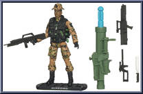 Wallace "Ripcord" Weems (Jungle Assault) from G.I. Joe - Rise of Cobra - Collection 1 - Wave 5 manufactured by Hasbro [Loose]