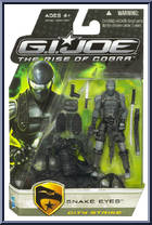 Snake Eyes (City Strike) from G.I. Joe - Rise of Cobra - Collection 1 - Wave 5 manufactured by Hasbro [Front]