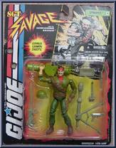 Dynamite from G.I. Joe - Sgt. Savage - Basic Series manufactured by Hasbro [Front]