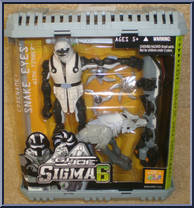 Snake Eyes (Timber) from G.I. Joe - Sigma Six - Basic Series manufactured by Hasbro [Front]