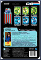 Baroness (Glow Patrol) from G.I. Joe - ReAction Figures manufactured by Super7 [Back]