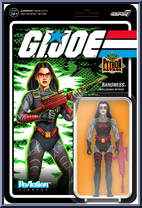 Baroness (Python Patrol) from G.I. Joe - ReAction Figures manufactured by Super7 [Front]